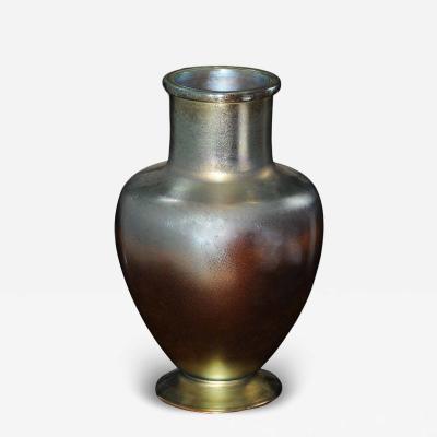 Tiffany Studios LC Tiffany Furnaces Inc Favrile Glass Vase Inscribed