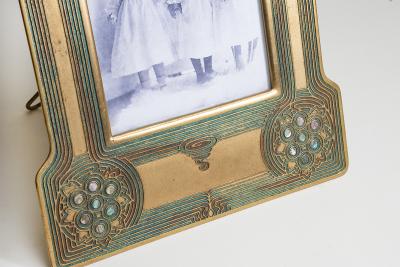 Tiffany Studios Large Abalone Picture Frame
