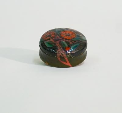 Tiffany Studios Lidded Box with Poppy Design