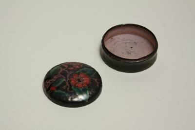 Tiffany Studios Lidded Box with Poppy Design