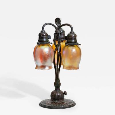 Tiffany Studios Newel Post Lamp