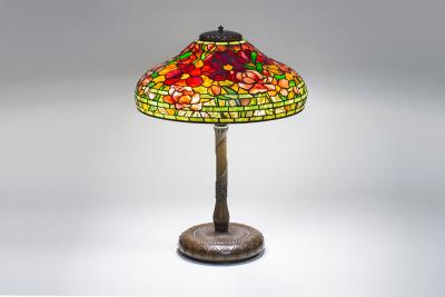Tiffany Studios Peony Table Lamp