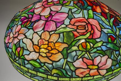Tiffany Studios Peony Table Lamp
