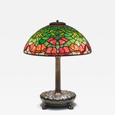 Tiffany Studios Rare Early Bell Flower Table Lamp