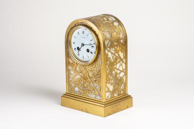 Tiffany Studios Rare Grapevine Mantel Clock