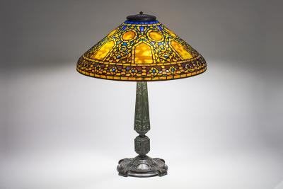 Tiffany Studios Rare Russian Table Lamp