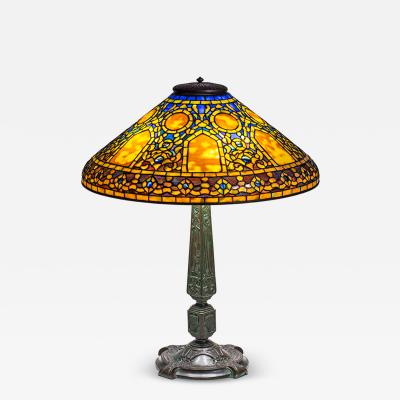 Tiffany Studios Rare Russian Table Lamp