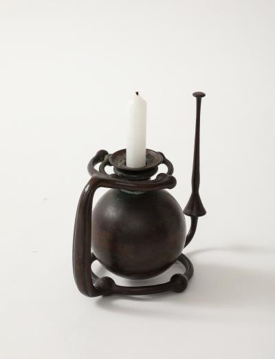 Tiffany Studios Rare Universal Swing Gimbal Candlestick