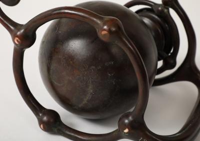 Tiffany Studios Rare Universal Swing Gimbal Candlestick