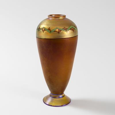 Tiffany Studios Tel el Amarna Glass Pedestal Vase