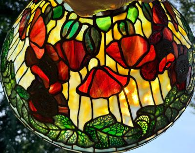 Tiffany Studios Tiffany Studios 20 Poppy table lamp