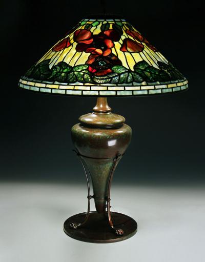 Tiffany Studios Tiffany Studios 20 Poppy table lamp