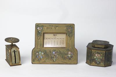 Tiffany Studios Tiffany Studios Abalone Desk Set 1910 United States