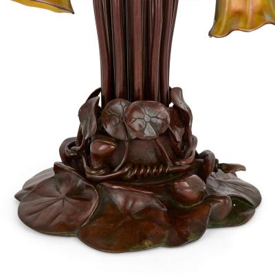 Tiffany Studios Tiffany Studios Eighteen Light Lily Table Lamp