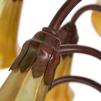 Tiffany Studios Tiffany Studios Eighteen Light Lily Table Lamp