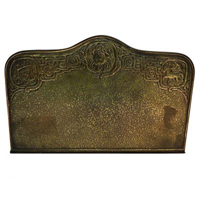 Tiffany Studios Tiffany Studios Gilt Bronze Zodiac Desk Letter Holder Antique Art Nouveau