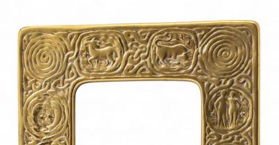 Tiffany Studios Tiffany Studios Zodiac Dore Bronze Easel Calendar Model 943 20th Century