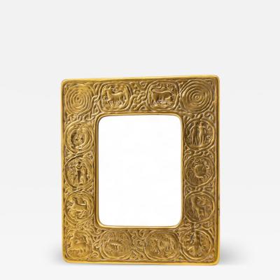 Tiffany Studios Tiffany Studios Zodiac Dore Bronze Easel Calendar Model 943 20th Century