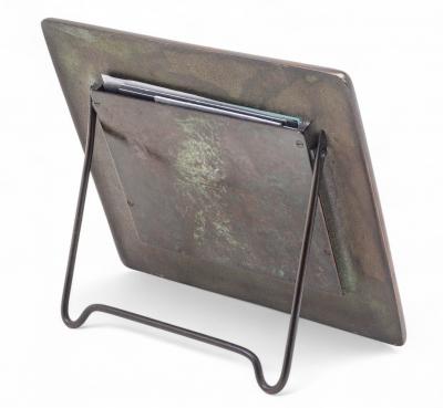 Tiffany Studios Tiffany Studios Zodiac Gilt Bronze Easel Calendar Model 943 circa 1910