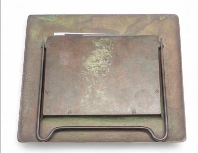 Tiffany Studios Tiffany Studios Zodiac Gilt Bronze Easel Calendar Model 943 circa 1910