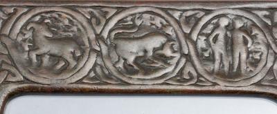 Tiffany Studios Tiffany Studios Zodiac Gilt Bronze Easel Calendar Model 943 circa 1910