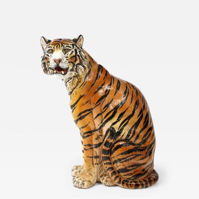 Tiger Ceramic Terracota Italy 1960