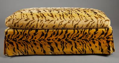 Tiger Ottoman