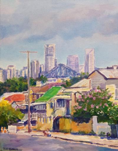 Tim Graham New Farm towards the City