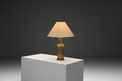 Timo Sarpaneva Glass Table Lamp by Timo Sarpaneva for Lilux Lighting Finland ca 1970s