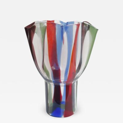 Timo Sarpaneva Kukinto A Timo Sarpaneva Italian Art Glass Vase