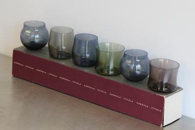Timo Sarpaneva Timo Sarpaneva i color Glass Tumblers 1956