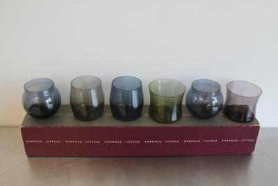 Timo Sarpaneva Timo Sarpaneva i color Glass Tumblers 1956