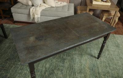 Tin Top Potting Table