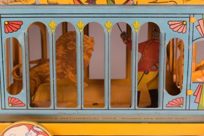 Tin Toy Circus Truck Ferdinand Strauss Big Show Circus 1930