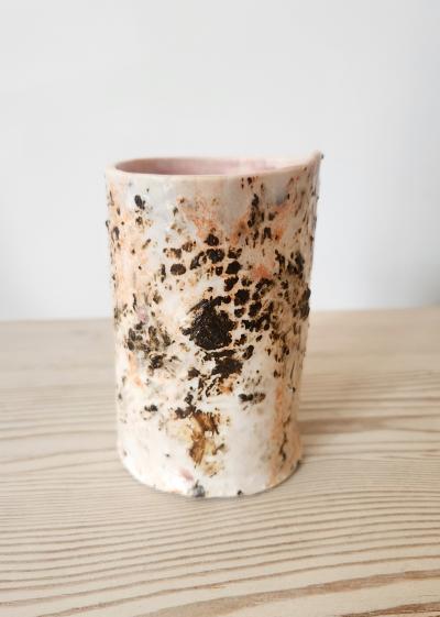 Tina Langhoff Tina Langhoff Pink Ceramic Bud Vase