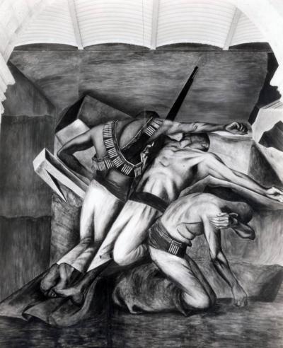 Tina Modotti Allegory of A Revolution The Trench by Jose Clemente Orozco