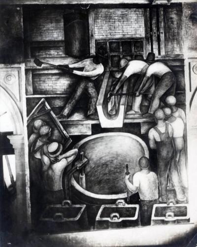 Tina Modotti Diego Rivera Mural The Foundry 