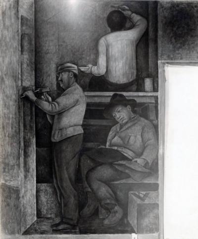 Tina Modotti Diego Rivera Mural The Trinity Architect Painter Sculptor 