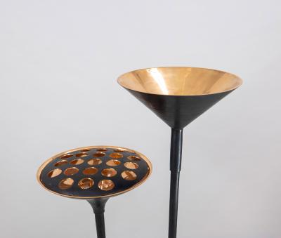 Tinatin Kilaberidze Bronze Floor lamp by Tinatin Kilaberidze