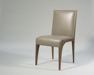 Tinatin Kilaberidze Dining Chairs or Side Chairs in Walnut by Tinatin Kilaberidze