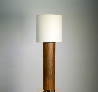 Tinatin Kilaberidze Walnut Table Lamp by Tinatin Kilaberidze