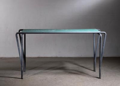 Titi Cusatelli console table for Metals