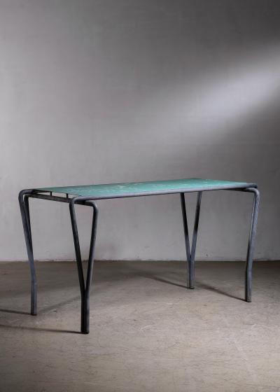 Titi Cusatelli console table for Metals