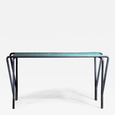 Titi Cusatelli console table for Metals