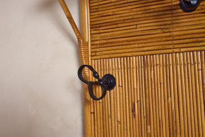 Tito Agnoli French Bamboo Coat Rack