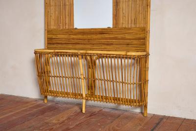 Tito Agnoli French Bamboo Coat Rack