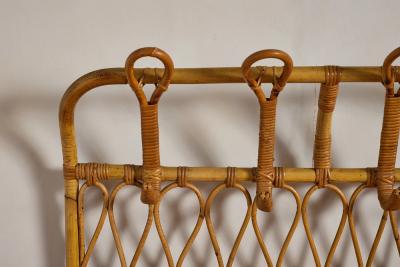 Tito Agnoli Italian Bamboo Coat Rack