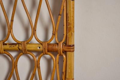 Tito Agnoli Italian Bamboo Coat Rack