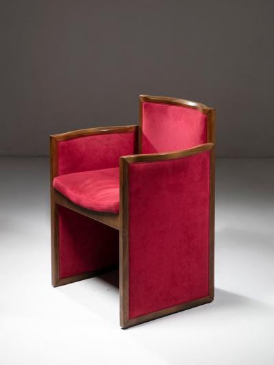 Tito Agnoli Pair of Armchairs by Tito Agnoli for La Linea