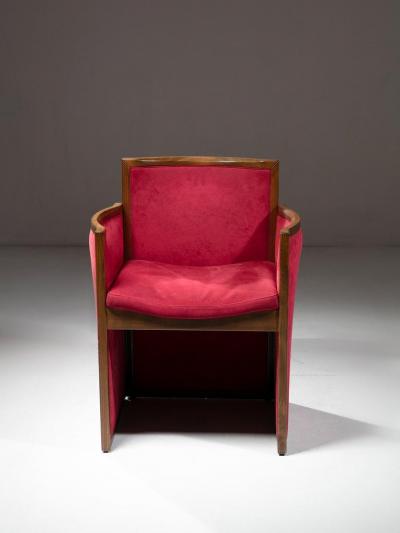 Tito Agnoli Pair of Armchairs by Tito Agnoli for La Linea